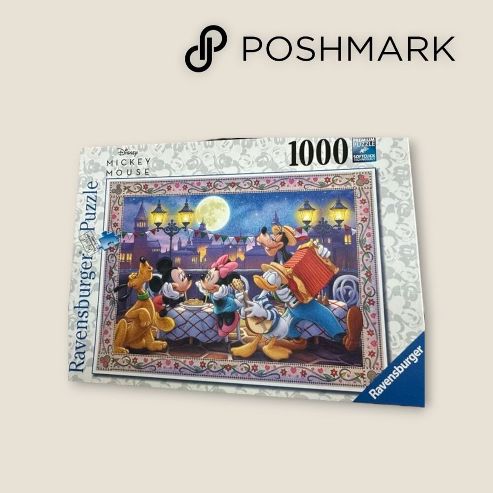 Ravensburger Puzzle Disney “Mosiac Mickey” 1000 Pieces‎